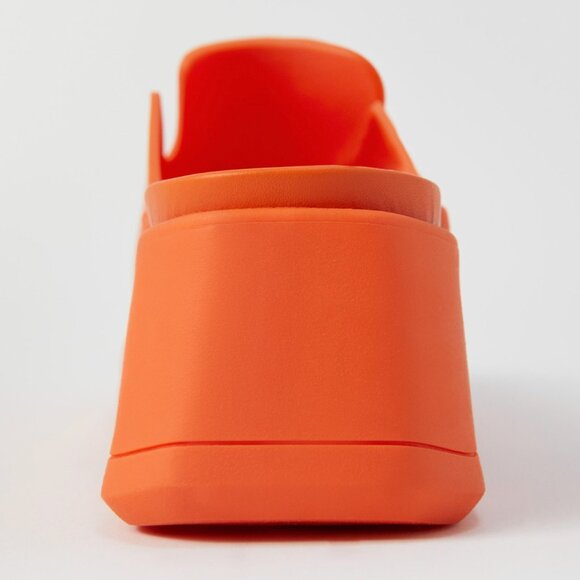 E8 By Miista Blissa Mule Heel in Orange - Picture 4 of 8